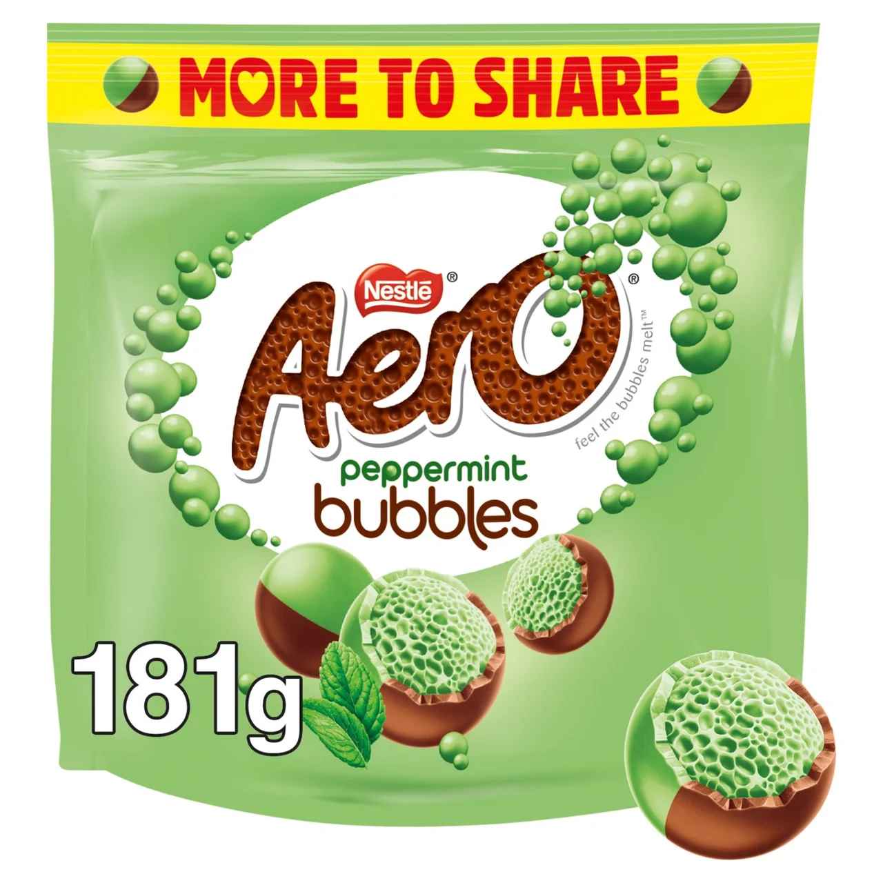 Peppermint Computer Paper Aero Bubbles Peppermint Share Bag 181g, Imported from Britain - Walmart ...