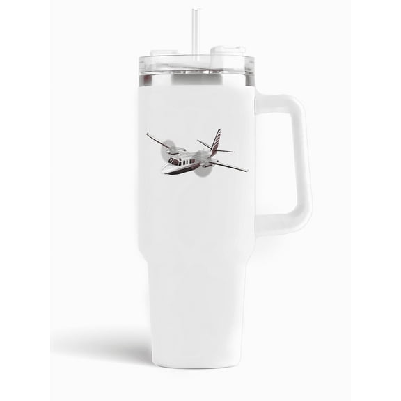 Aero Commander 690B 40 oz Ceramic Mug | Tumbler