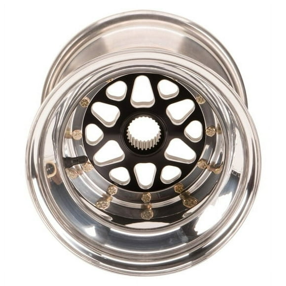 Aero-Dynamics Micro Sprint Wheel, 8 X 3 Inch, No Beadlock, Black