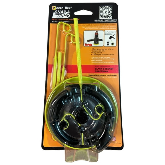 Aero-Flex® Snap and Trim Cartridge Upgrade - 16-Piece Black & Decker and Craftsman Battery Trimmer Refills