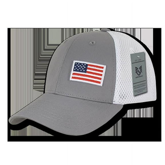 Aero Foam Flex USA Truckers Baseball Hat Cap American Flag Rapdom A08