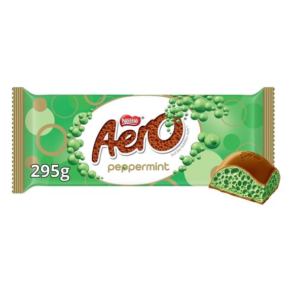 Aero Peppermint Bar 295g, Imported from Britain