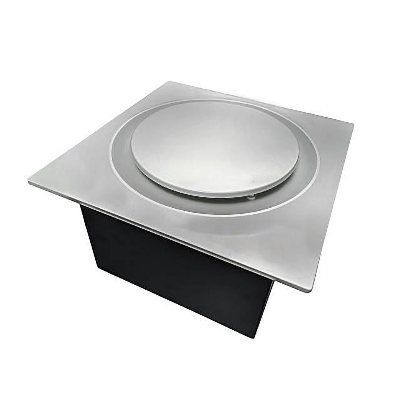 Satin Nickel 80 CFM Energy Star Bathroom Exhaust Fan