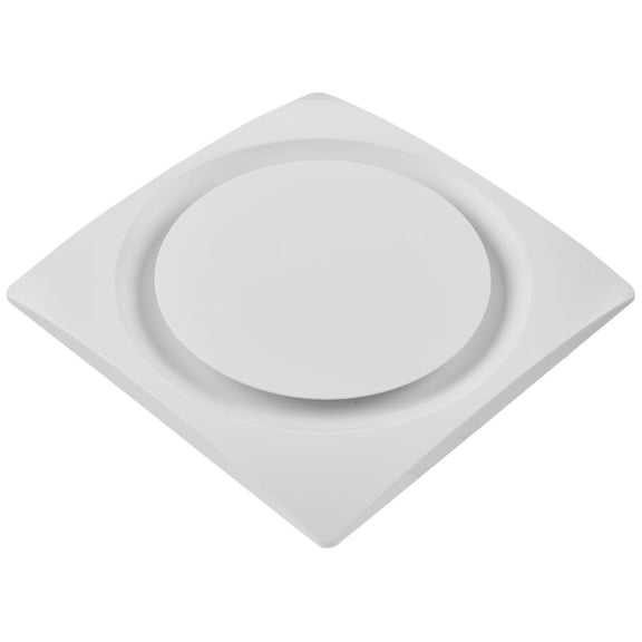 Aero Pure AP90-S G6 W Slim Fit 90 CFM Bathroom Ventilation Fan, White Grille