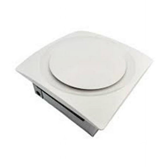 Aero Pure AP90H-S white 90 CFM 0.3 sones slim fit bathroom ceiling and wall fan with humidity sensor