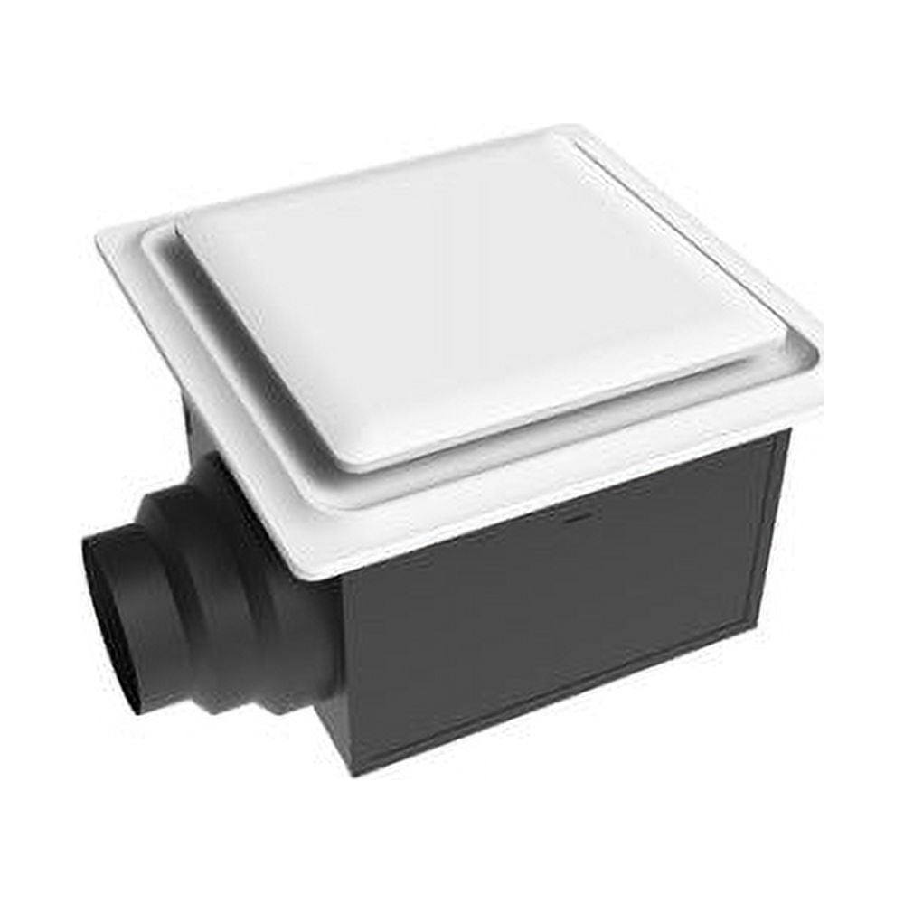 White Energy Star Ceiling Mount Bathroom Ventilation Fan