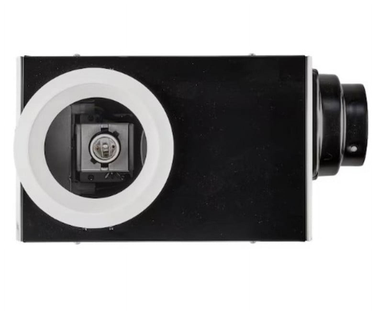 White 100 CFM Ceiling Mounted Bathroom Exhaust Fan