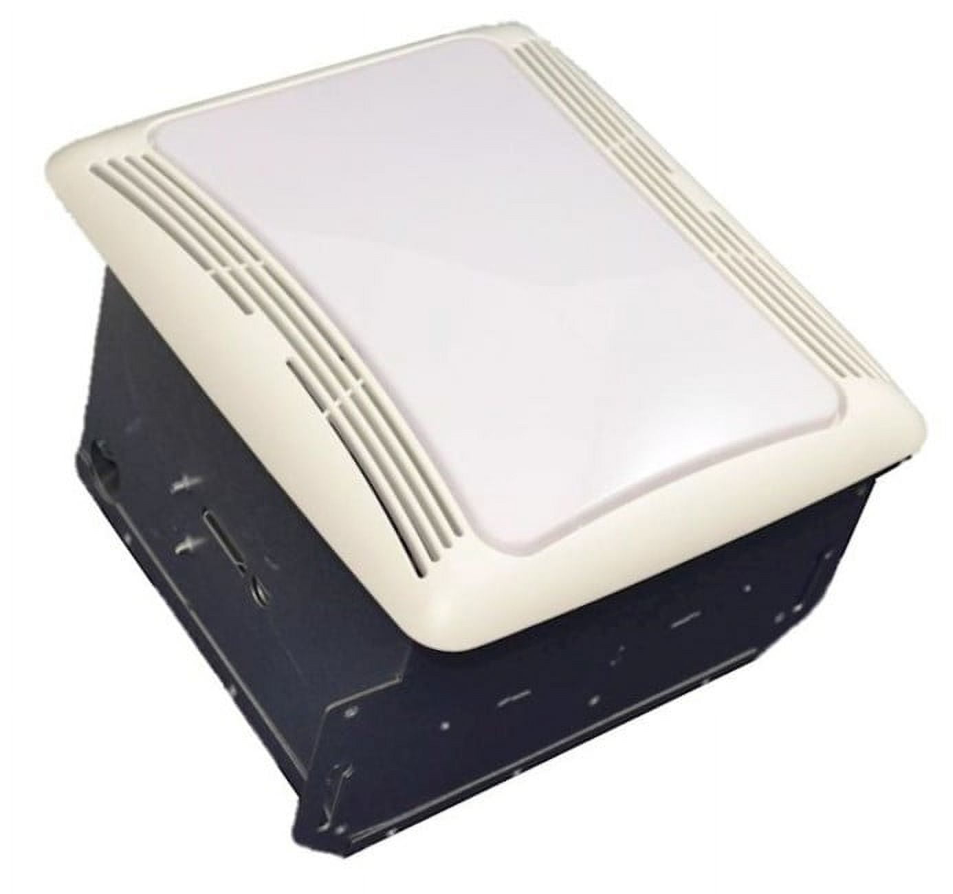 White Integrated LED Ceiling or Wall Mounted Exhaust Fan