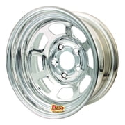 Aero Race Wheels 50-204720 50 Series 2 in. Back Spacing Rolled Wheel, Chrome, 15 x 10 in.