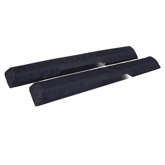 Aero Roof Rack Pads - Surfboard Kayak SUP Snowboard Carrier - Fits Thule Yakima Rhino Factory Bars - 5.5-10" Crossbars
