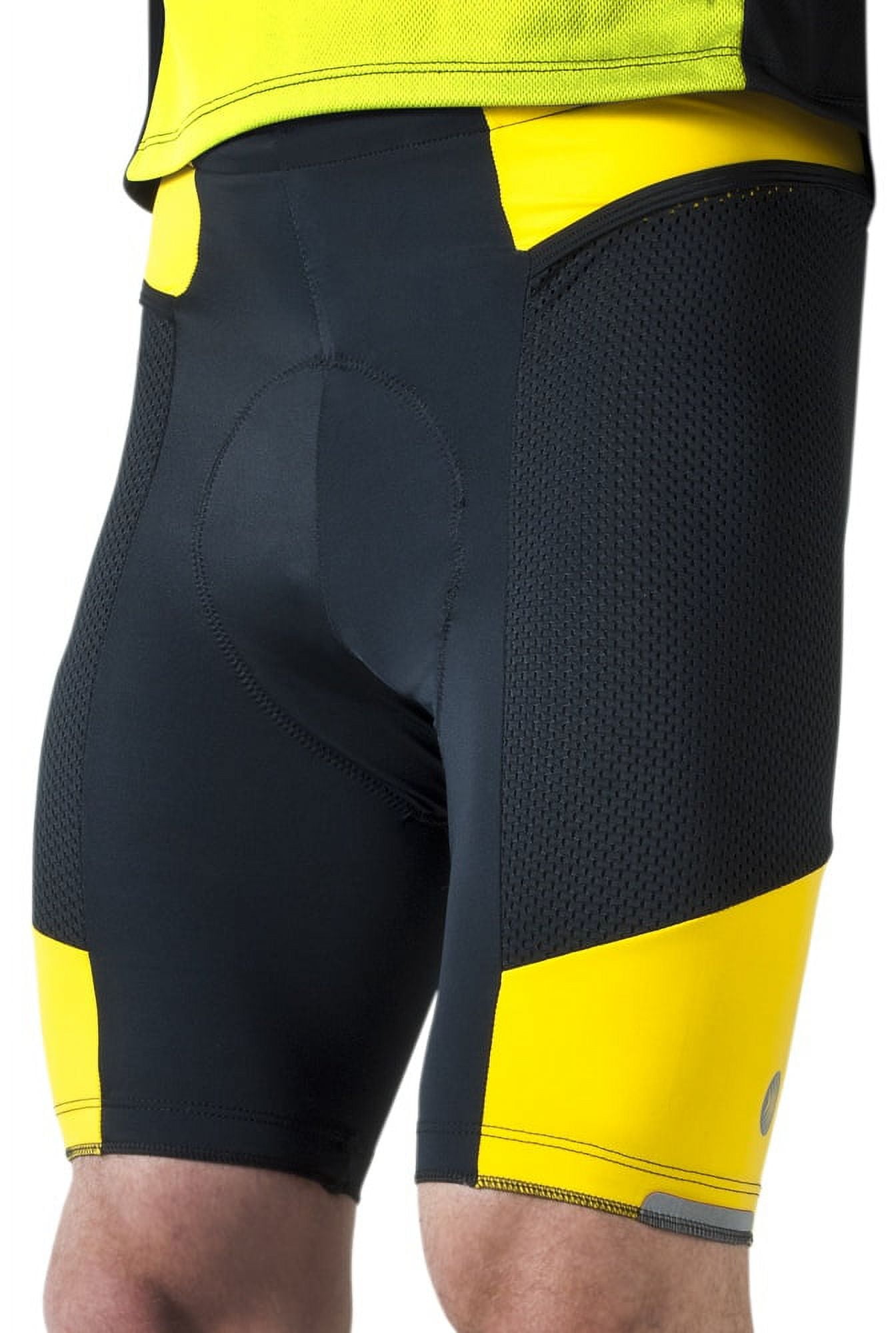 Aero Tech Men s Gel Touring USA Padded Shorts w Innovative Mesh