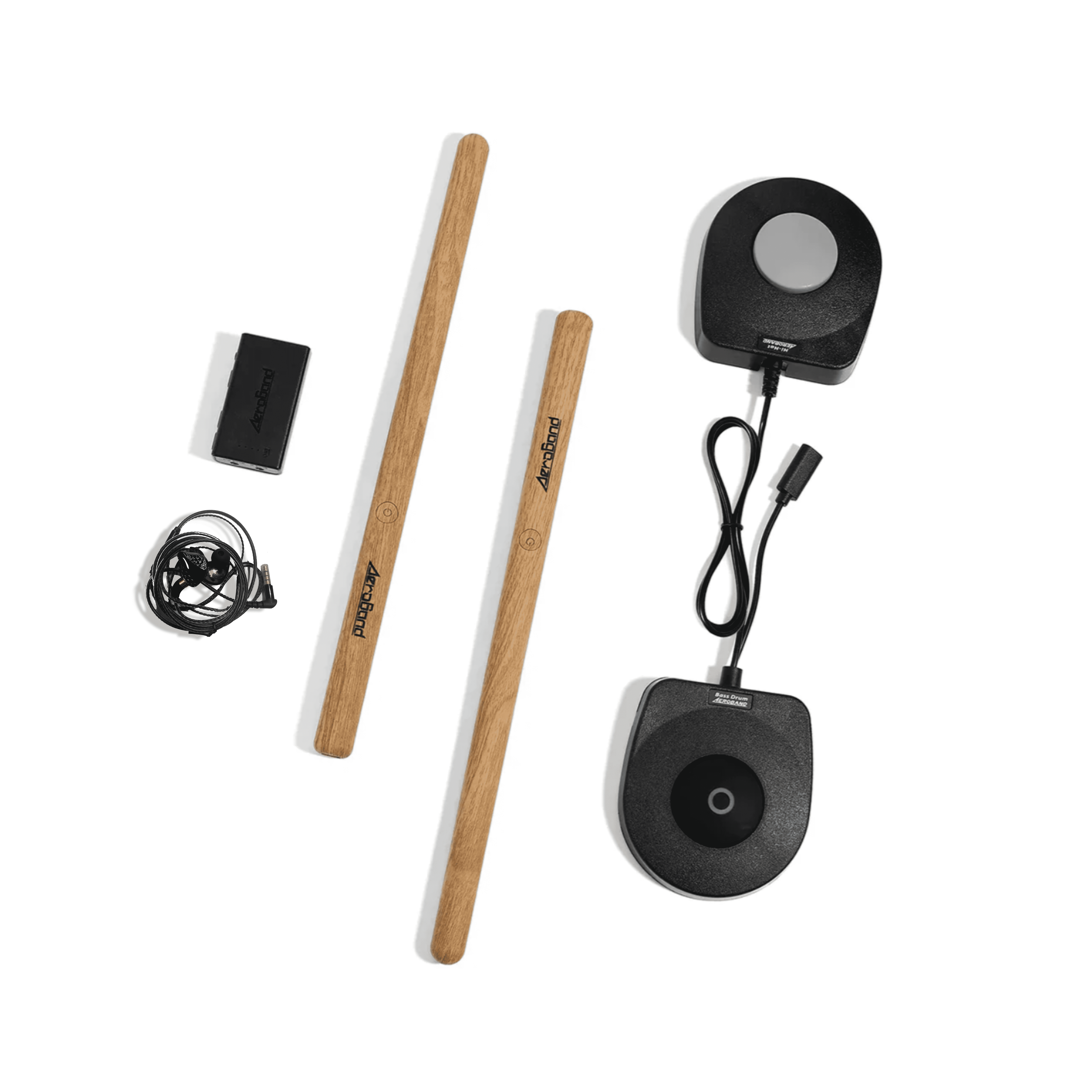 Walmart daily deals:  AeroBand Electronic Drum Set PocketDrum2 MAX（2025 Version）, Air Drum Sticks & Pedals & Bluetooth Adapter, 8 Tones and USB Midi(Earphone Included)