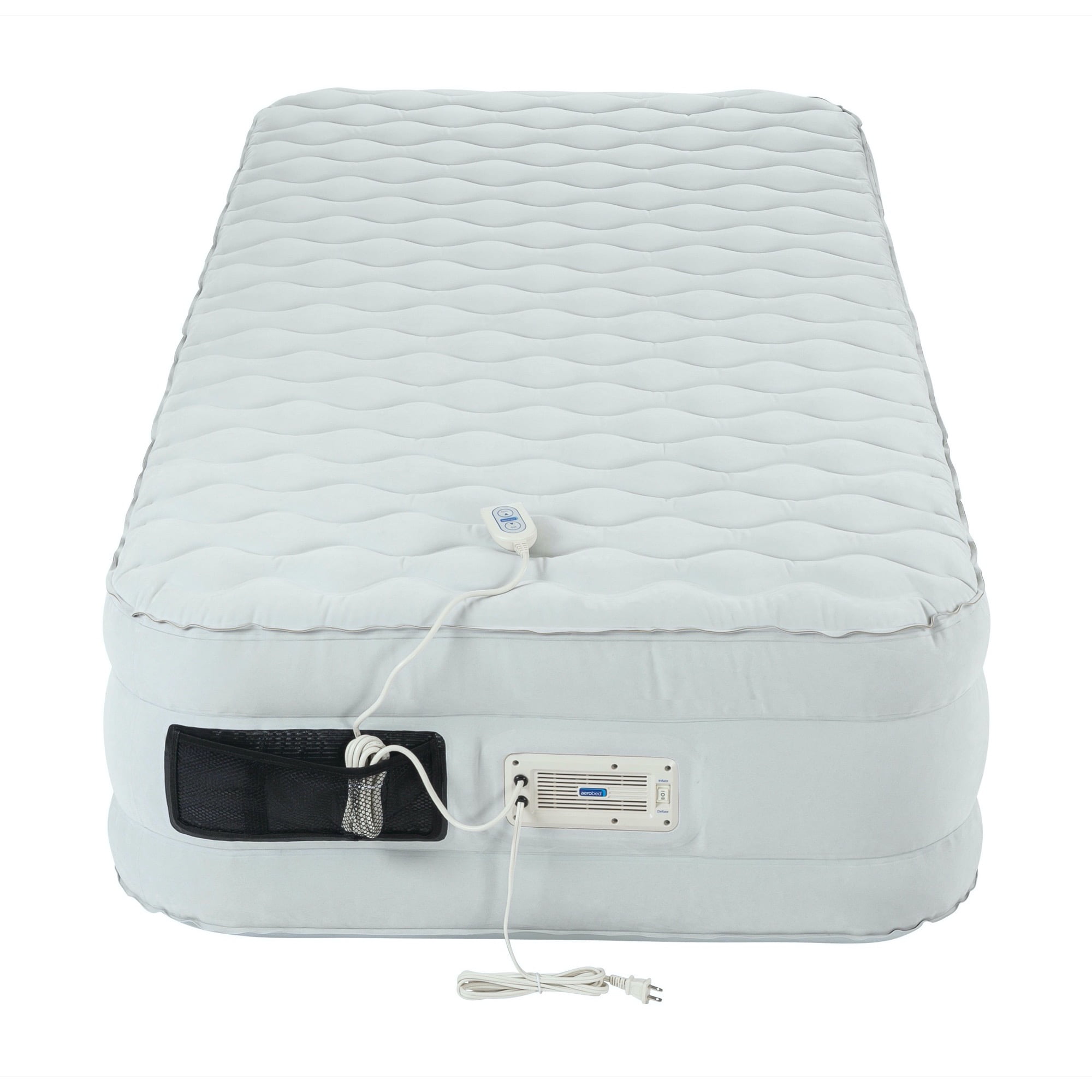 AeroBed Luxury Collection Mattress Style Comfort Air Mattress 16 in Twin Built in Pump