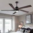 thumbnail image 1 of AeroBlade 64" 5-Blade 6-Speed Ceiling Fan with LED Light, 1 of 5
