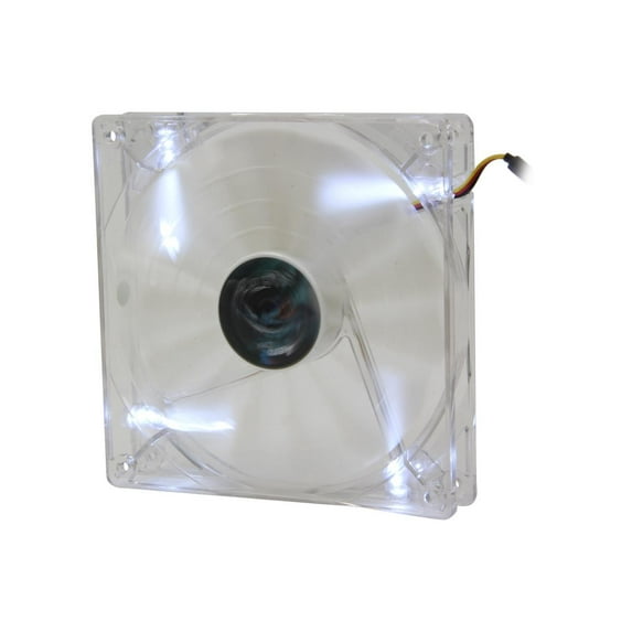AeroCool Shark 140mm White, White LED Case Fan