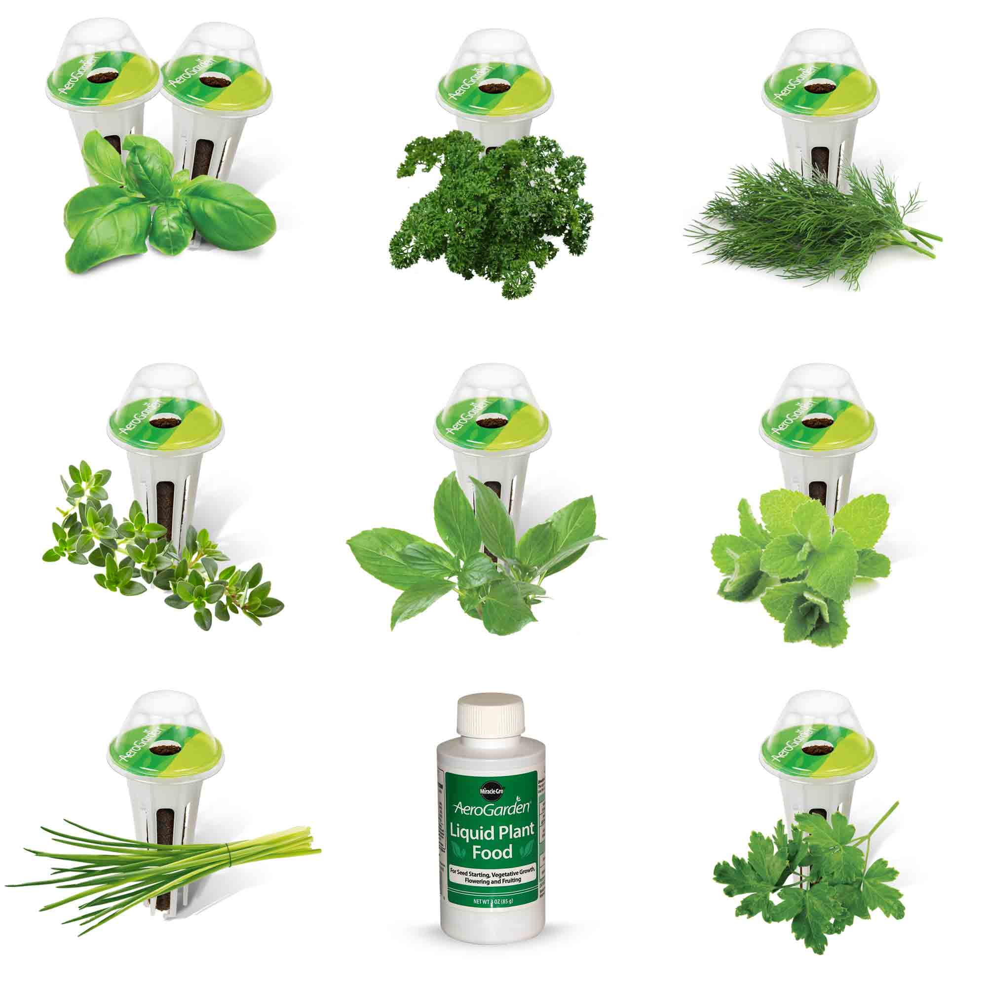 Miracle-Gro AeroGarden Gourmet Herb Seed Pod Kit (3-Pod) Miracle-Gro AeroGarden Gourmet Herb Seed Pod Kit (3-Pod)