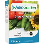 AeroGarden Grow Anything Seed Kit, 6 Pods