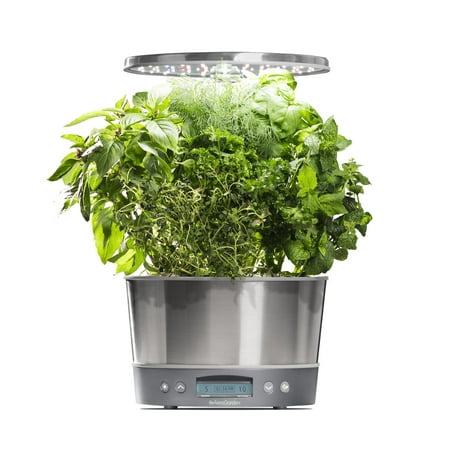 AeroGarden - Harvest Elite 360 - Stainless Steel