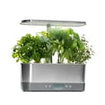 thumbnail image 1 of AeroGarden Harvest Elite Slim, Stainless with Gourmet Herbs Seed Kit, 1 of 4