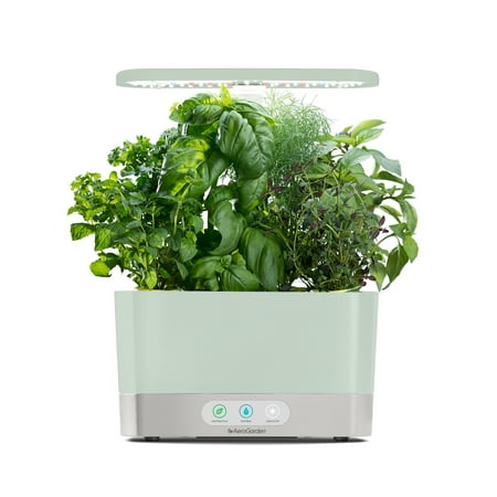 AeroGarden - Harvest - Indoor Garden - Easy Setup - 6 Gourmet Herb pods included - Sage