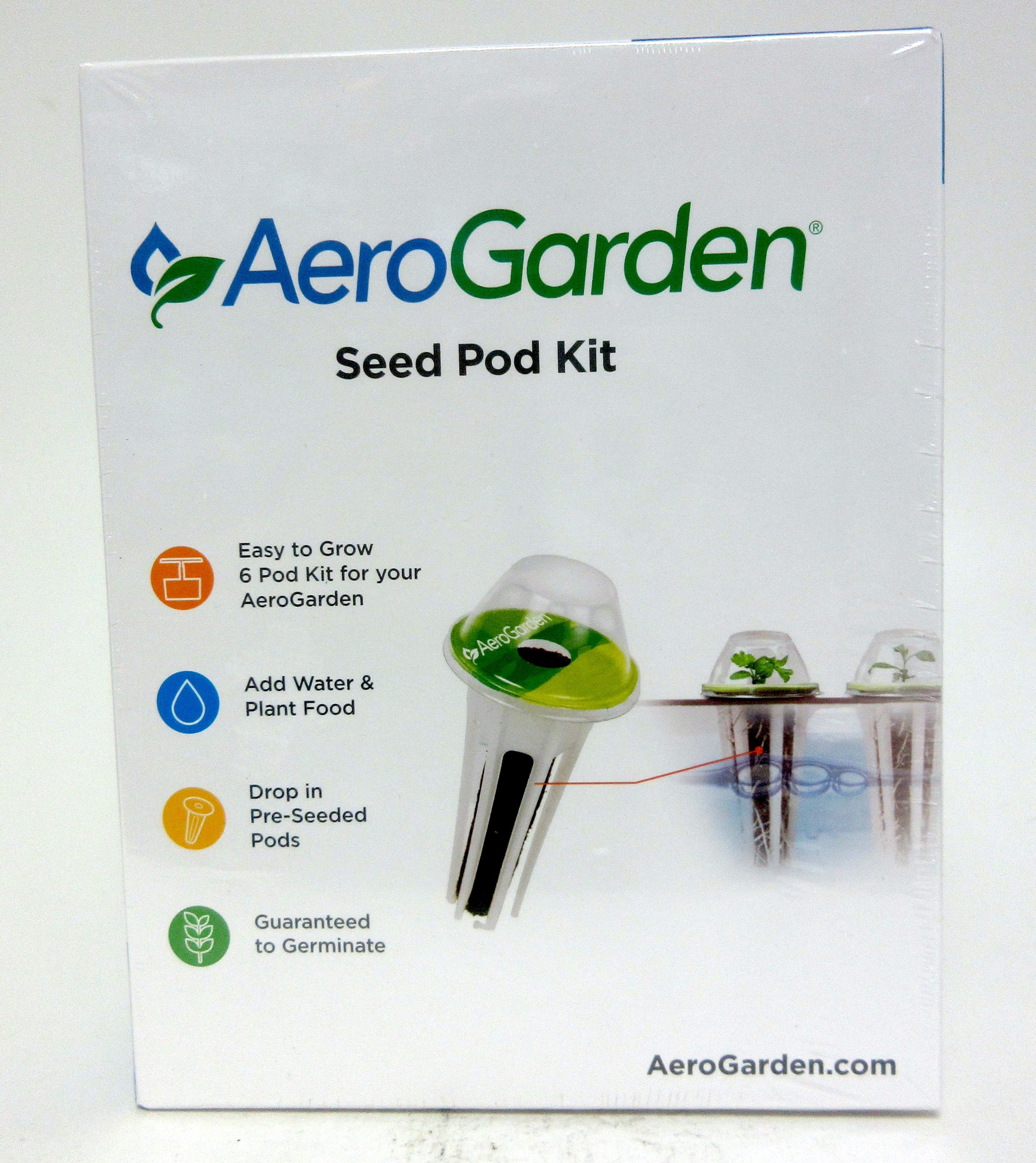 AeroGarden Jalapeno Pepper Seed Pod Kit, 6, Green