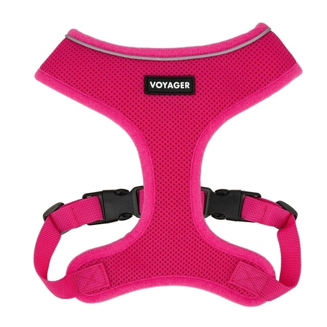 AeroLite No Pull Mesh Dog Harness with Lightweight, Soft, Breathable Chest Coverage, Reflective Stitching, and Adjustable Straps for Walking, Running, Training, Heavy Duty and Durable