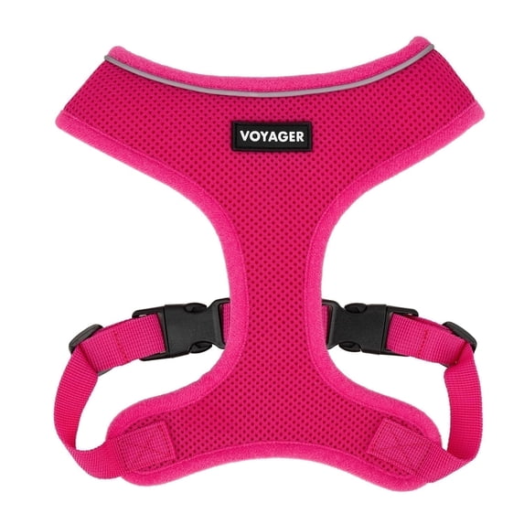 AeroLite No Pull Mesh Dog Harness with Lightweight, Soft, Breathable Chest Coverage, Reflective Stitching, and Adjustable Straps for Walking, Running, Training, Heavy Duty and Durable