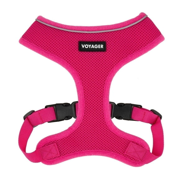 AeroLite No Pull Mesh Dog Harness with Lightweight, Soft, Breathable Chest Coverage, Reflective Stitching, and Adjustable Straps for Walking, Running, Training, Heavy Duty and Durable