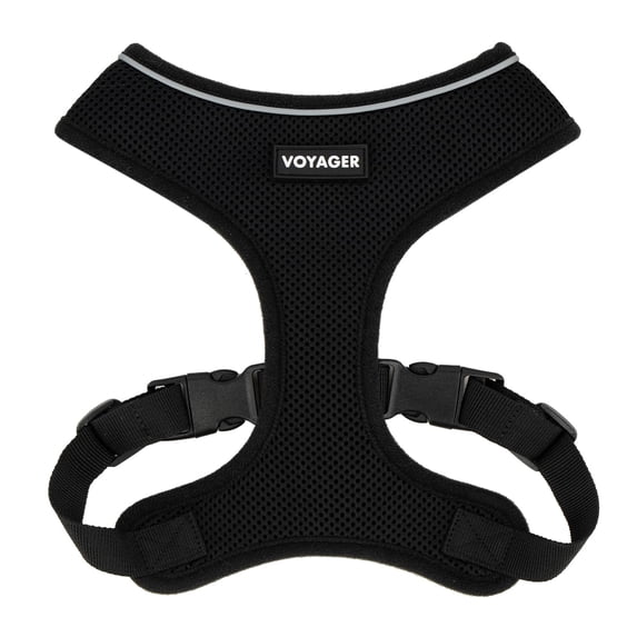 AeroLite No Pull Mesh Dog Harness with Lightweight, Soft, Breathable Chest Coverage, Reflective Stitching, and Adjustable Straps for Walking, Running, Training, Heavy Duty and Durable