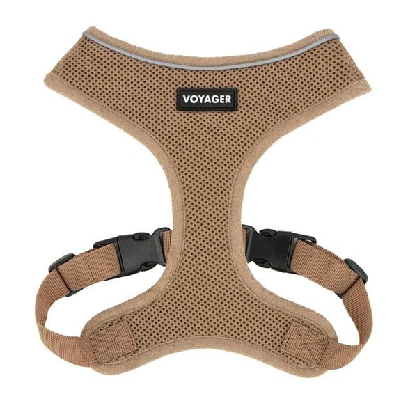 AeroLite No Pull Mesh Dog Harness with Lightweight, Soft, Breathable Chest Coverage, Reflective Stitching, and Adjustable Straps for Walking, Running, Training, Heavy Duty and Durable