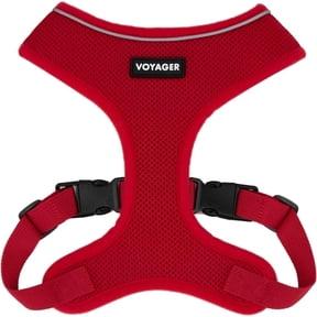 AeroLite No Pull Mesh Dog Harness with Lightweight, Soft, Breathable Chest Coverage, Reflective Stitching, and Adjustable Straps for Walking, Running, Training, Heavy Duty and Durable
