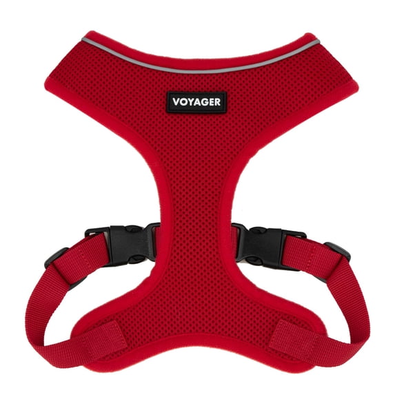 AeroLite No Pull Mesh Dog Harness with Lightweight, Soft, Breathable Chest Coverage, Reflective Stitching, and Adjustable Straps for Walking, Running, Training, Heavy Duty and Durable