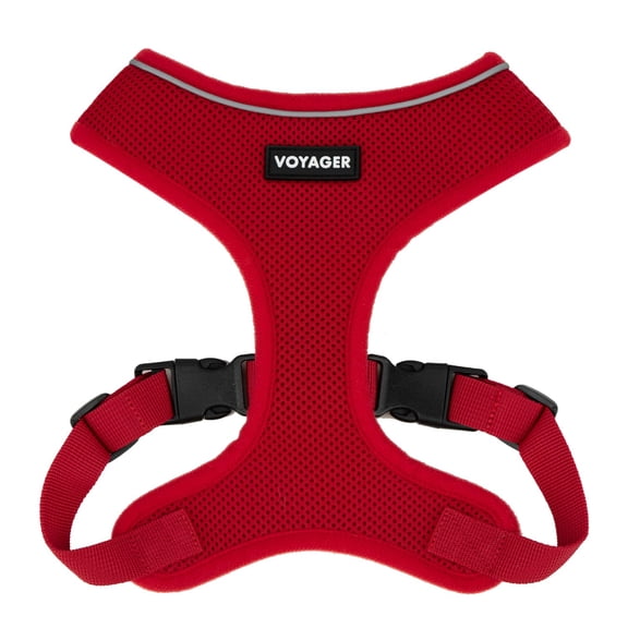 AeroLite No Pull Mesh Dog Harness with Lightweight, Soft, Breathable Chest Coverage, Reflective Stitching, and Adjustable Straps for Walking, Running, Training, Heavy Duty and Durable
