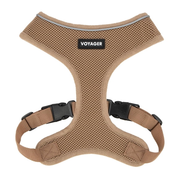 AeroLite No Pull Mesh Dog Harness with Lightweight, Soft, Breathable Chest Coverage, Reflective Stitching, and Adjustable Straps for Walking, Running, Training, Heavy Duty and Durable