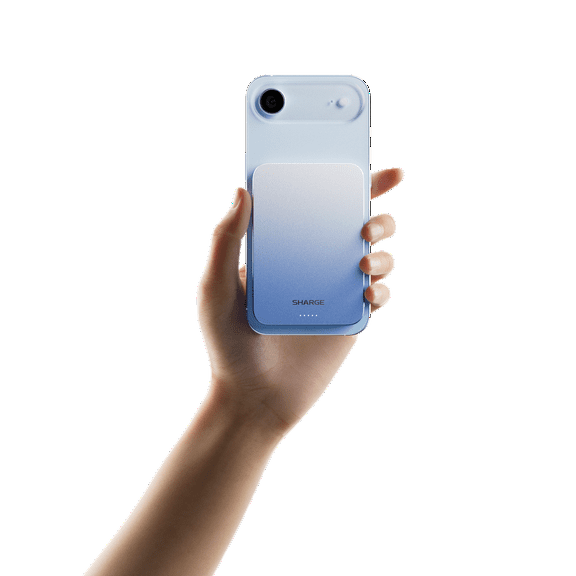 AeroMag Magsafe Power Bank, Slim 5000mAh Magnetic Portable Charger, Qi2 15W Fast Charging Battery Pack Designed for iPhone 17 Pro/16/15/14 and More