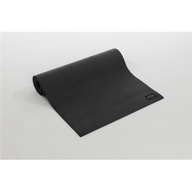 Elite Yoga / Pilates Aeromat, 1/4"x24"x72" - Black