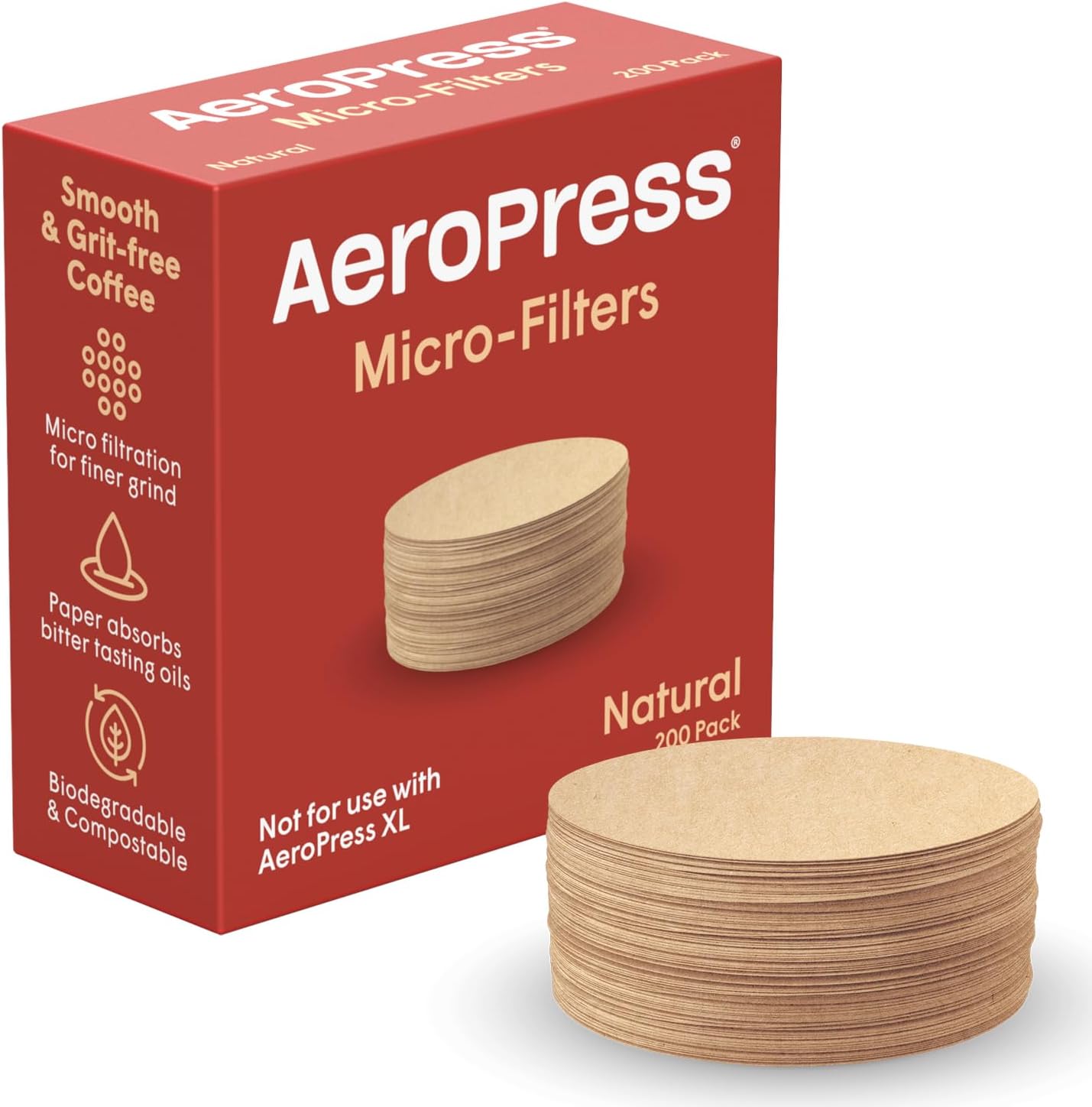 AeroPress Natural Paper Microfilters, AeroPress Coffee Filters
