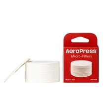 AeroPress Paper Coffee Filters, 3 in 1 American, French Press & Espresso Style, 350 Count, White