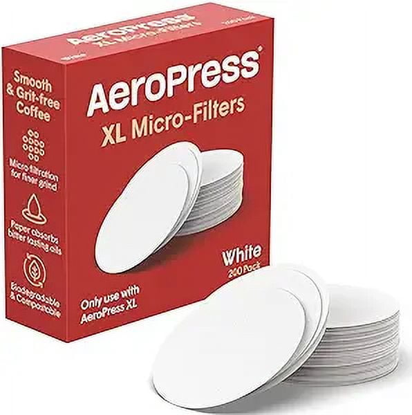 AeroPress XL White Paper Micro-Filters 200 Pack