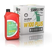 AeroShell Oil W100 Plus - 550050837-6x1 quart case