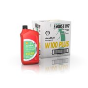 AeroShell Oil W100 Plus Aviation Piston Engine Oil, SAE 50, 6 Quart Case