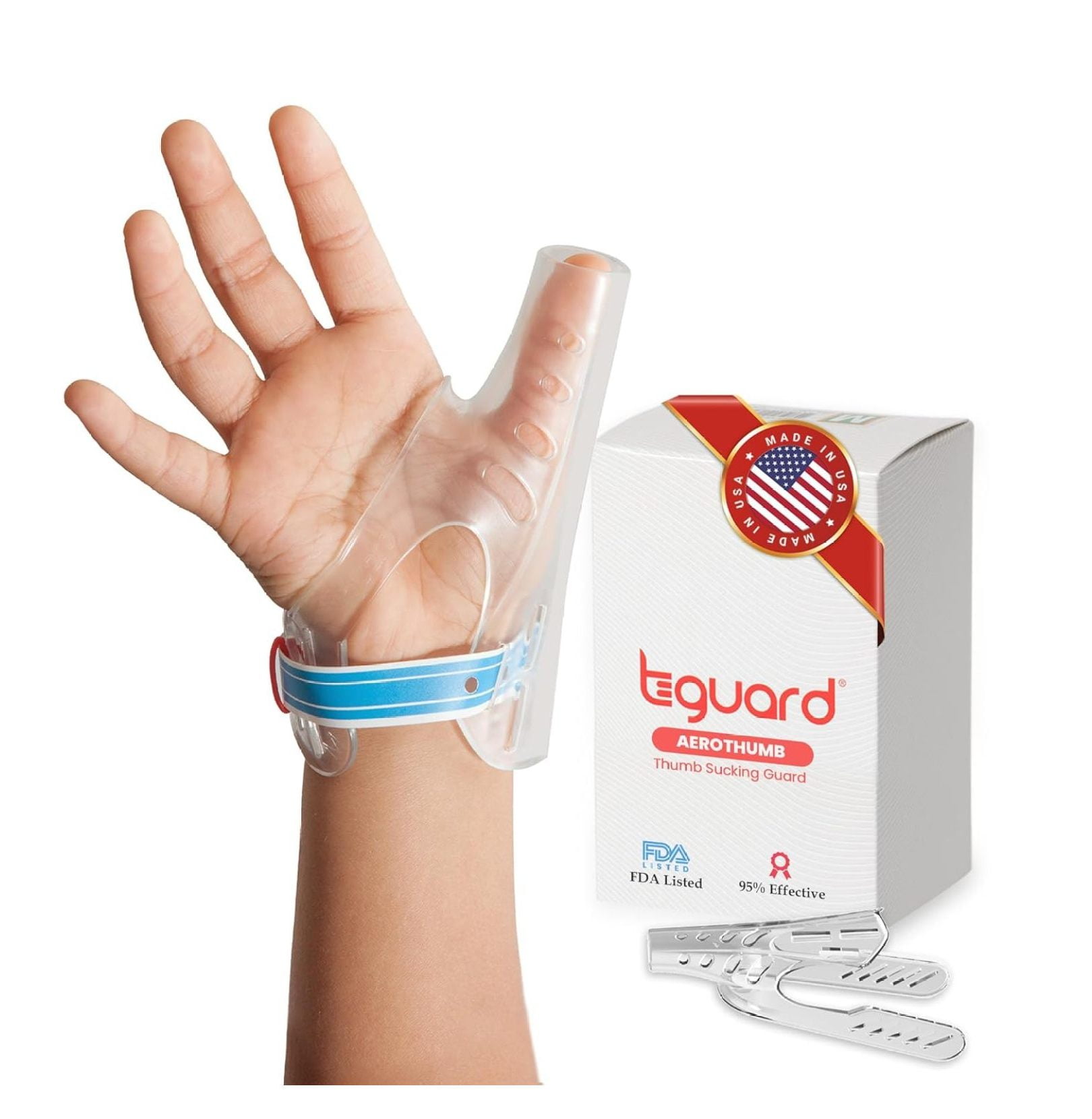 AeroThumb Thumb Guard for Thumb Suckers Stop Thumb Sucking for Kids