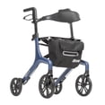 thumbnail image 1 of Drive Medical AeroWalk Ultra-Lite Rollator, Standard, Blue, 1 of 6