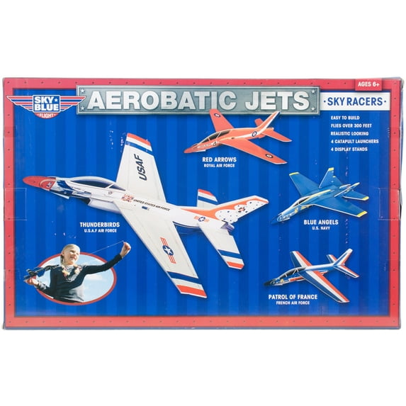 Aerobatic Jets W/Display Stands Kit-