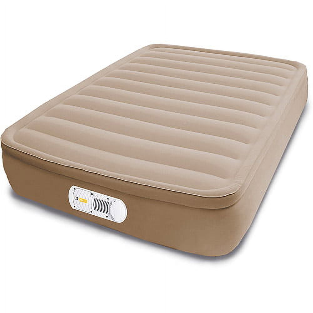 Aerobed Home and Away 12'' Air Bed with Builtin Battery Pump
