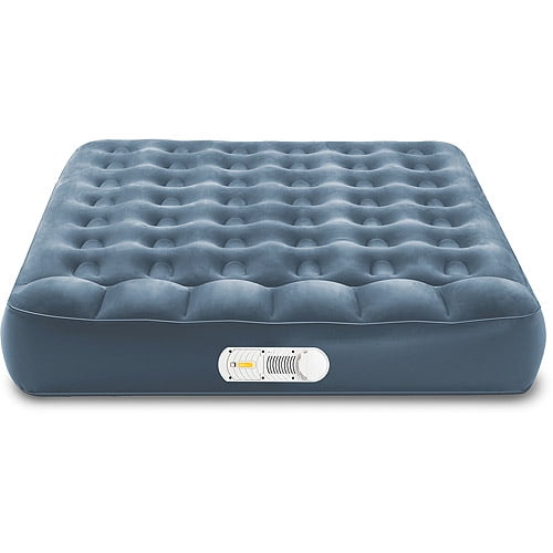 Aerobed Home and Away 9'' Air Bed with Builtin Battery Pump