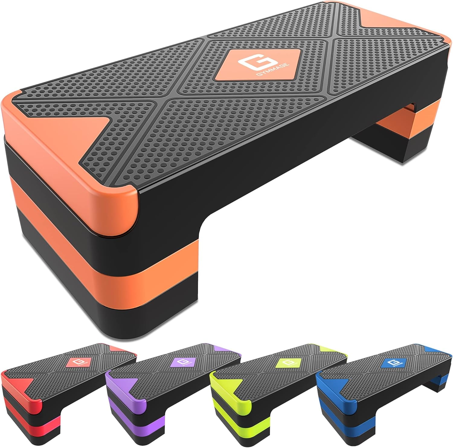 Aerobic Exercise Step, Adjustable Aerobic Stepper for