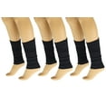 thumbnail image 1 of Aerobic Leg Warmers for Women 3 Pairs Anthracite Gray Cotton Knee High, 1 of 8