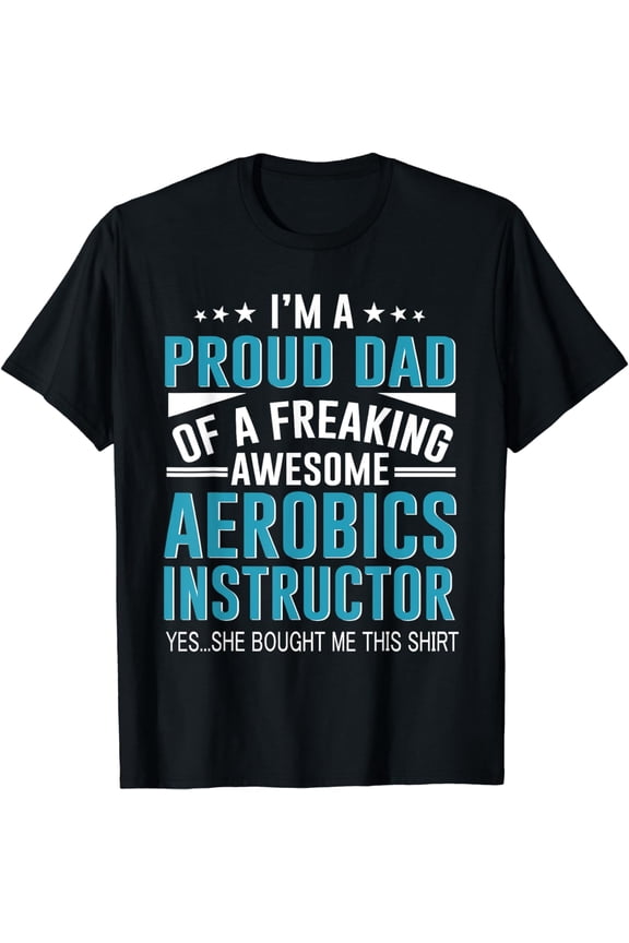 Aerobics Design For Exercice Gym and Cardio T-Shirt