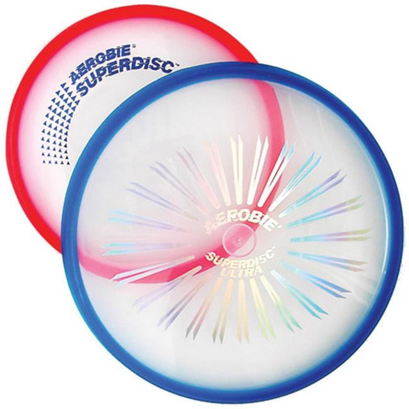 Aerobie Super Disc - Disque Volant Aérodynamique Avec Bords En Caoutchouc, Couleurs Aléatoires